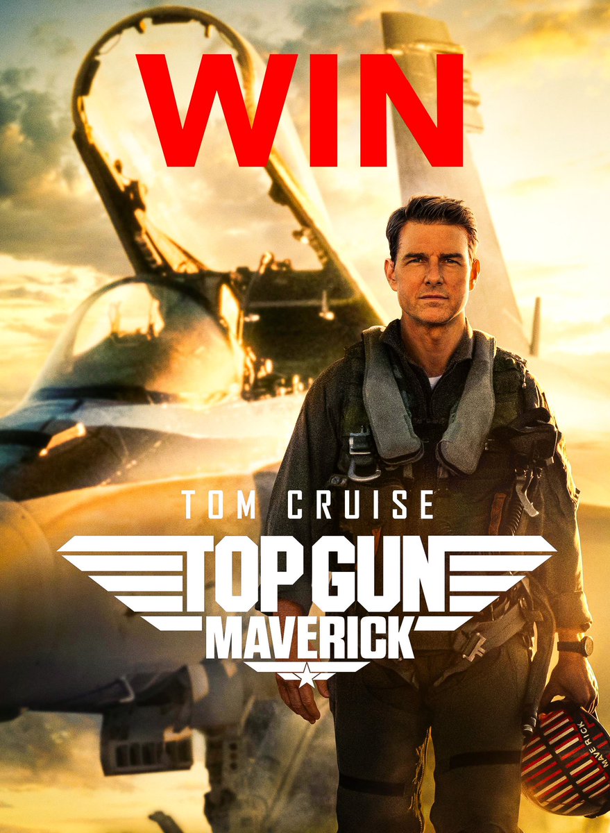 Win a downloadable copy of #TopGun Maverick from us! Follow all of our socials for multiple chances to win. Giving a bunch out this week to people that follow, like, subscribe or comment any of our socials by end of week. Link in bio!