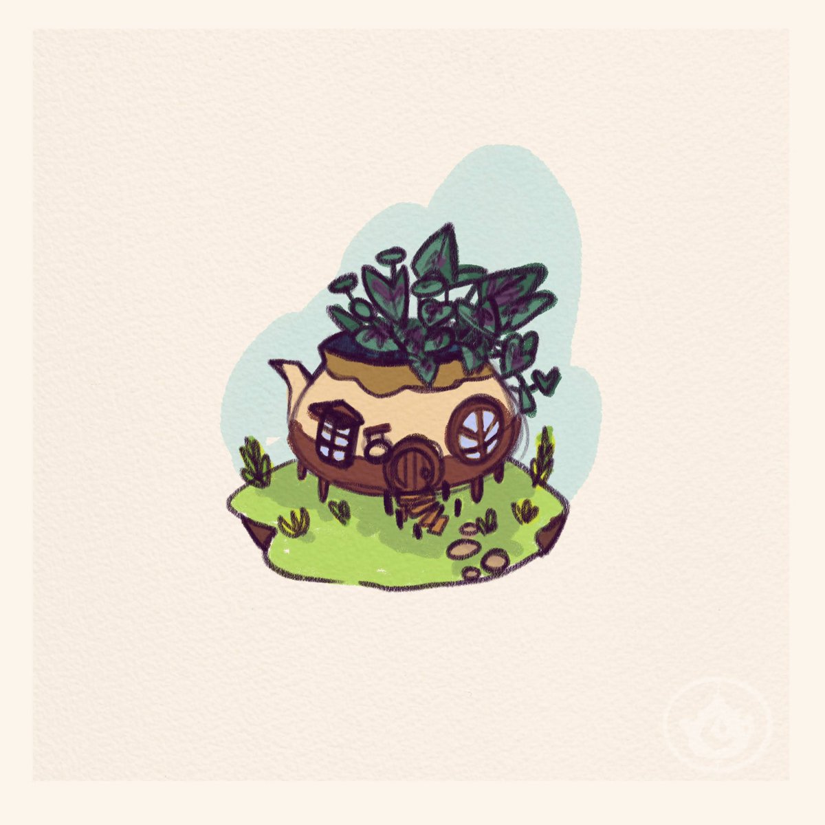 Lady_Cerberus's tweet photo. Secret pottery cafe has landed on insta ✨🫖☕️🌙
#witchcafe #magicartwork https://t.co/nEt6Xg8NO5