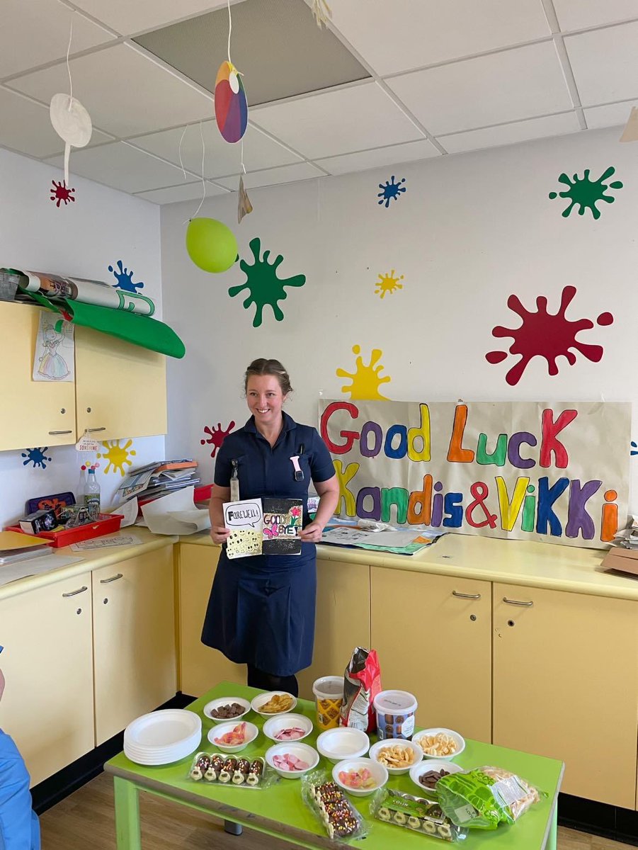 PaediatricsELHT's tweet photo. Good luck to Vikki, Kandis and Sarah, our fantastic trainee paediatric ACPs as they start on their training. Can’t wait to watch you grow ❤️ https://t.co/YegPEnW1yp