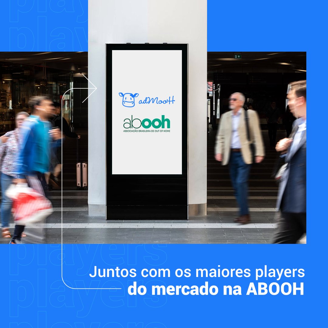 admoohds's tweet photo. Já sabe da novidade? Finalmente somos sócios da Associação Brasileira de Out of Home!

A associação, que reúne várias das principais empresas do segmento, está dedicada a fomentar o meio e a consolidar a importância e seriedade, tanto do mercado, quanto das empresas integrantes. https://t.co/VEfLrlrXTP