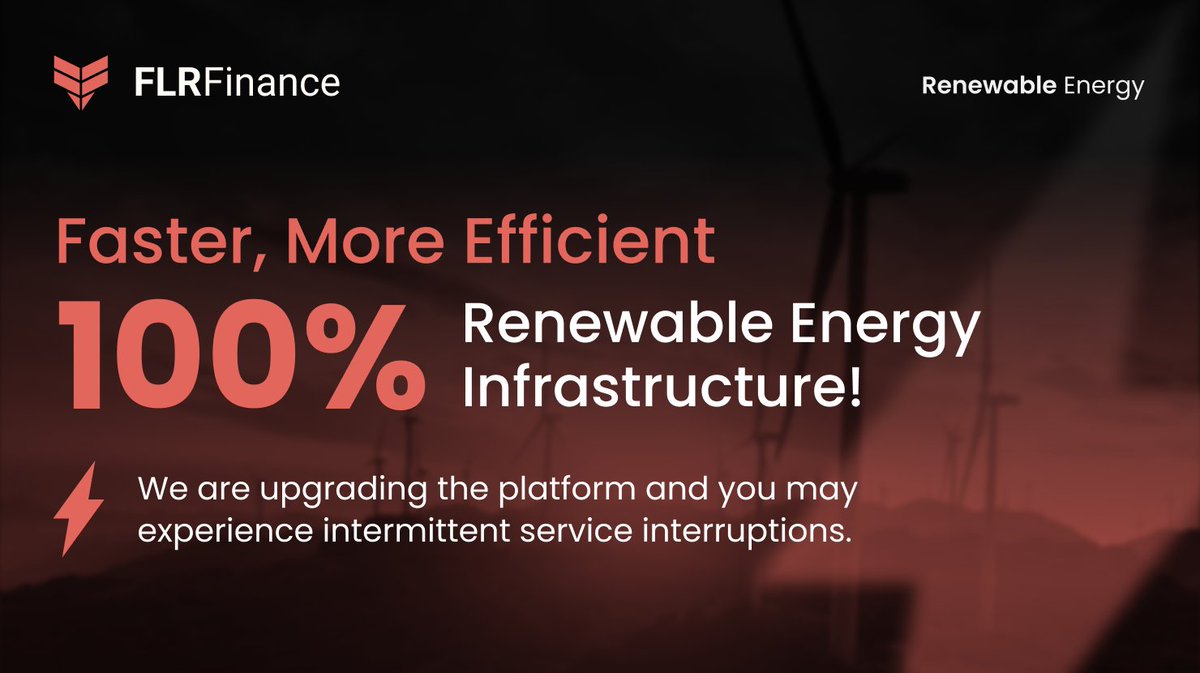 enosys_global's tweet photo. We are currently upgrading our servers and nodes to improve speed and performance while also converting our infrastructure to use 100% renewable energy resources!

The platform may experience intermittent service interruptions, but these should be minimal and brief. https://t.co/lNgikkoKcE