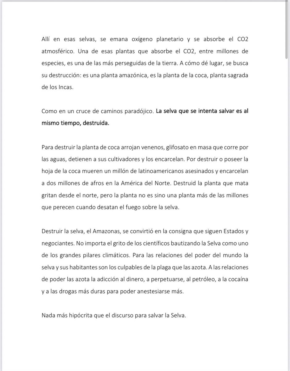 Gustavo Bolívar tweet media