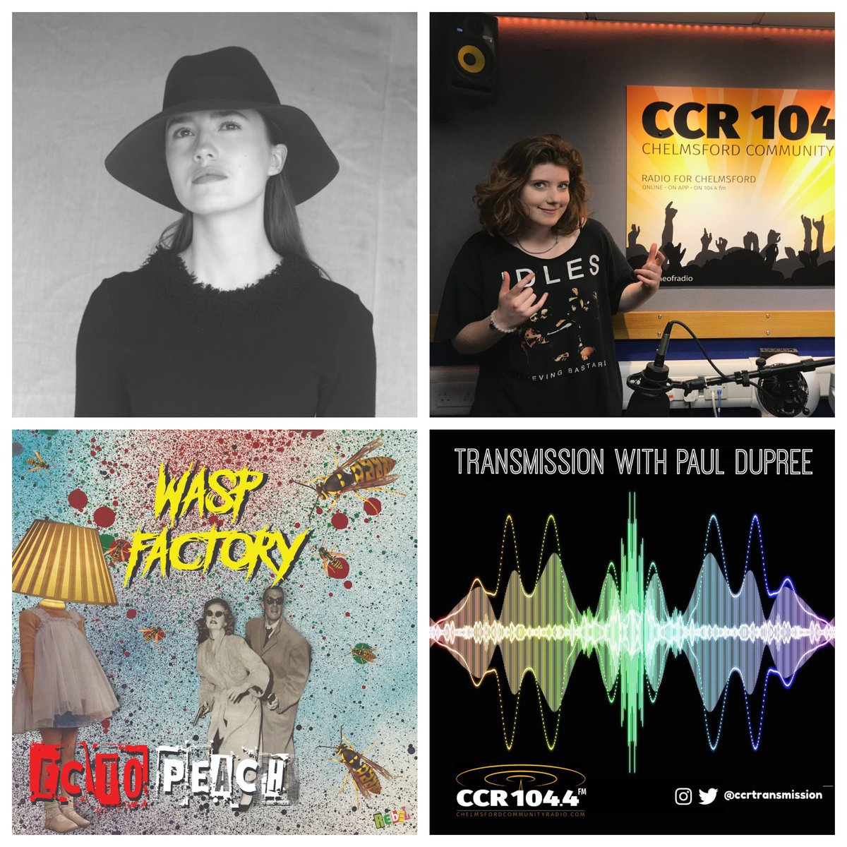 CSRTransmission's tweet image. My guest this Weds is actor/singer/songwriter Evy Frearson, playing three of her songs live + @EctoPeach Generation Feral @ThirdDart @SpAwareness + archive radio sessions 8:30pm @ChelmsfordCR