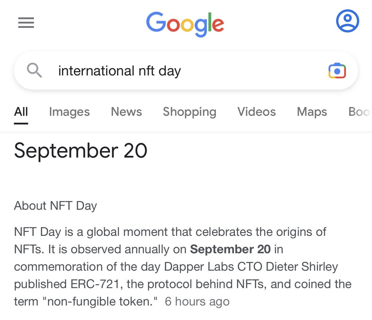 farokh's tweet photo. HAPPY INTERNATIONAL NFT DAY, DEGENS!!! 🥳 https://t.co/GVff53Jc2E