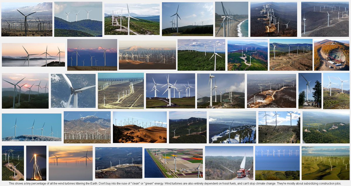 FalseProgress's tweet photo. @nils_gilman @amcafee "Degrowthers want... to walk away from higher prosperity...."

There's no modern prosperity growth w/o more ENERGY, and short of nuclear fusion, which only covers the electricity sector, attempts to replace fossil fuels with "renewables" sprawl are wrecking Earth's open spaces. https://t.co/LNeO1KqChy