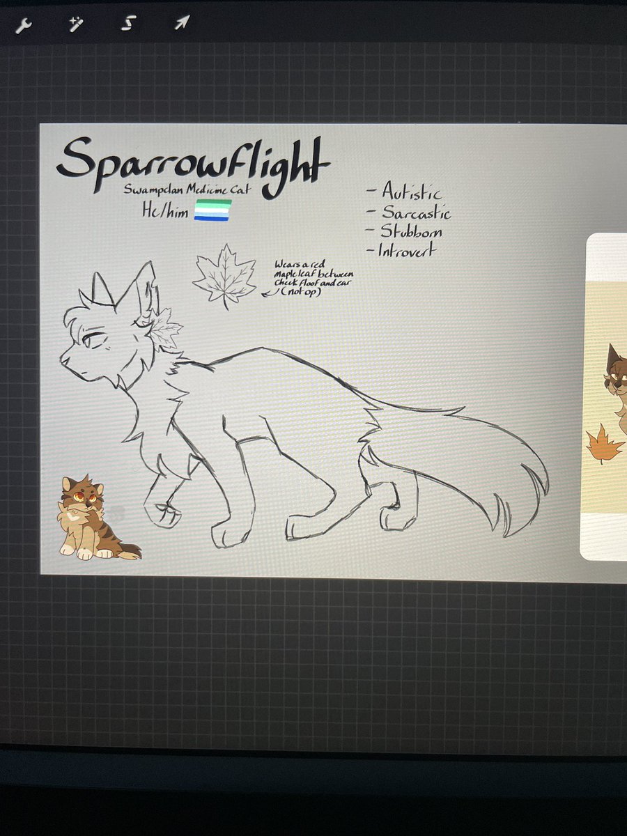 ZZ0MBlEZ's tweet photo. Updating my sons ref finally, he really needed a new one Iβve been using the same one since august last year π©π© #sparrowflight #oc #originalcharacter #referncesheet #refsheet #wip #warriors #warriorcats #warriorcatsoc https://t.co/s8ikpZDi9f
