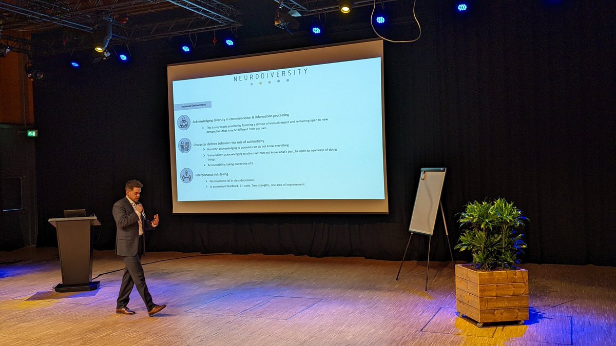 Cynthia Liem - @cynthiacsliem@akademienl.social (@informusiccs) on Twitter photo Very happy to have attended a great talk this afternoon by Justin Carrero, organized by our <a href="/EEMCS_TUD/">TU Delft EEMCS</a> Diversity & Inclusion Team, on Neurodiversity & Inclusion in classrooms & hiring. Many useful lessons for an engaged, diverse audience of faculty, HR advisors and students! Very happy to have attended a great talk this afternoon by Justin Carrero, organized by our <a href="/EEMCS_TUD/">TU Delft EEMCS</a> Diversity & Inclusion Team, on Neurodiversity & Inclusion in classrooms & hiring. Many useful lessons for an engaged, diverse audience of faculty, HR advisors and students!
