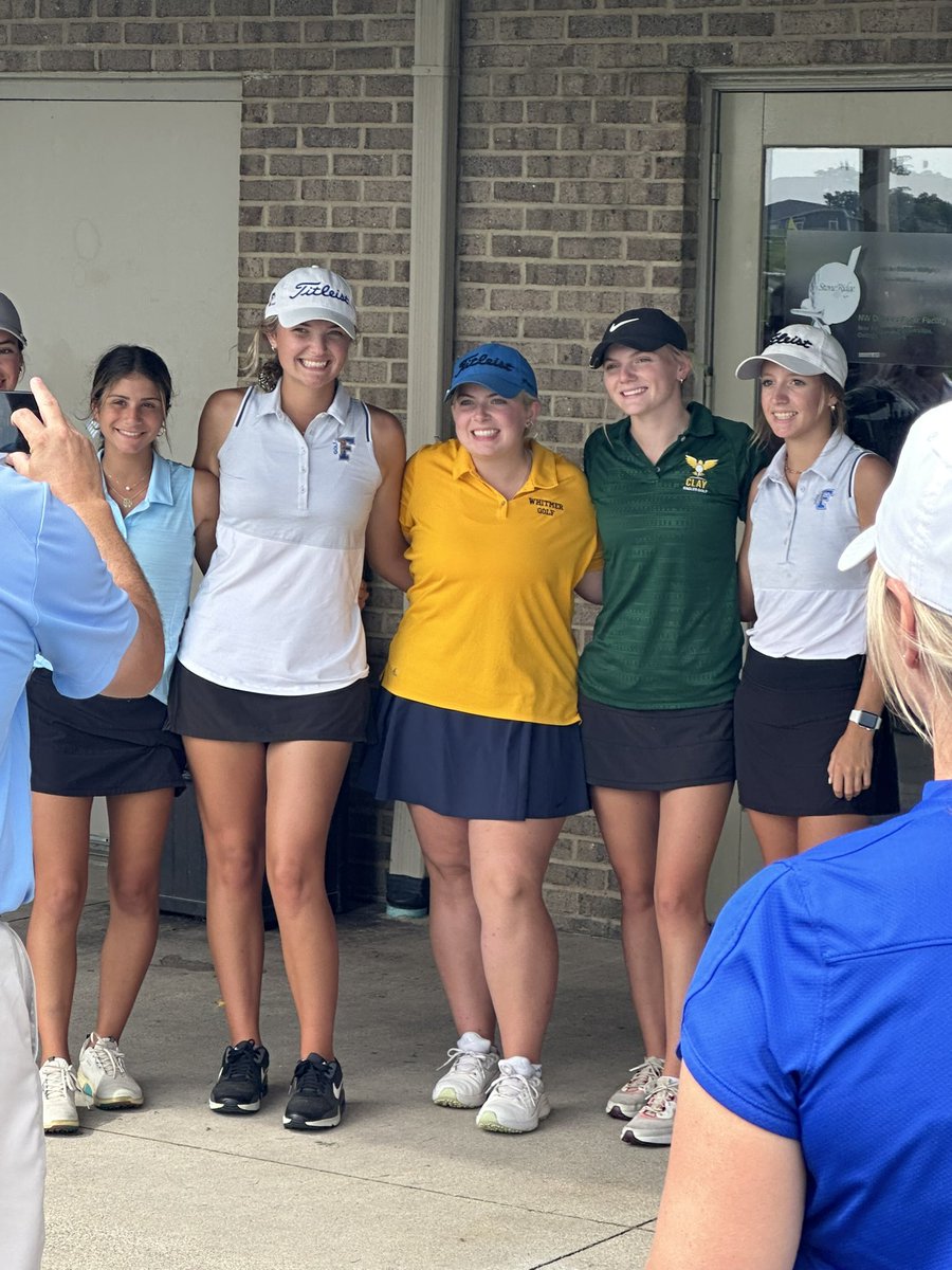 GolfWhitmer's tweet photo. TRAC Championships are in the books!  A ton of fight in this team with some great individual accomplishments. Brooklyn McKinney made 2nd team All-TRAC and Allison Knicely was honorable mention! @WhitmerAthletic https://t.co/d4gAcRBYEG