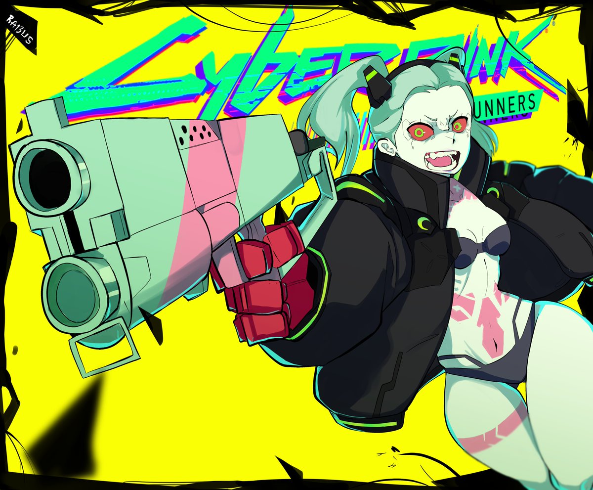 Ra13us's tweet photo. Rebecca our beloved

#CyberpunkEdgerunners #cyberpunk2077 #Edgerunners https://t.co/xkSst8ozj3