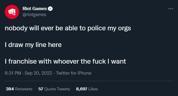 infamous tweet media