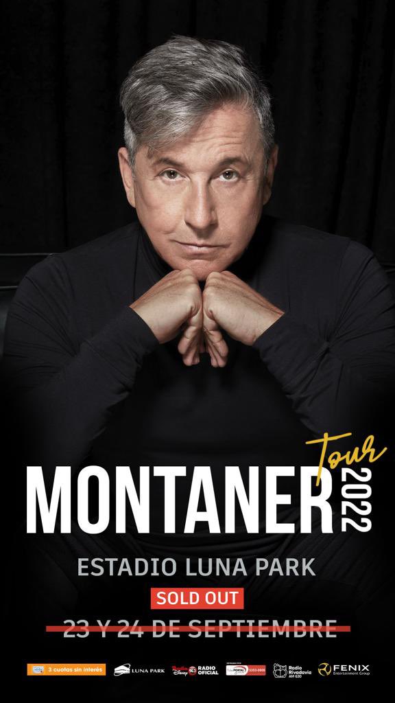 Gracias #Argentina de mi vida … 
el 4to <a href="/EstadioLunaPark/">Luna Park</a> ya está agotado…!
Soy un tipo muy feliz … 
Nos vemos en el Luna este fin de semana…Mi invitado especial <a href="/eliaspardal_/">Elias Pardal</a> finalista de <a href="/LaVozArgentina/">La Voz Argentina</a> 
<a href="/infobae/">infobae</a> 
#LaVozArgentina 
<a href="/telefe/">telefe</a> <a href="/darioturo/">Dario Turovelzky</a> <a href="/DONuniez/">Diego Nuniez</a> <a href="/GuiPendino/">Guillermo Pendino</a>