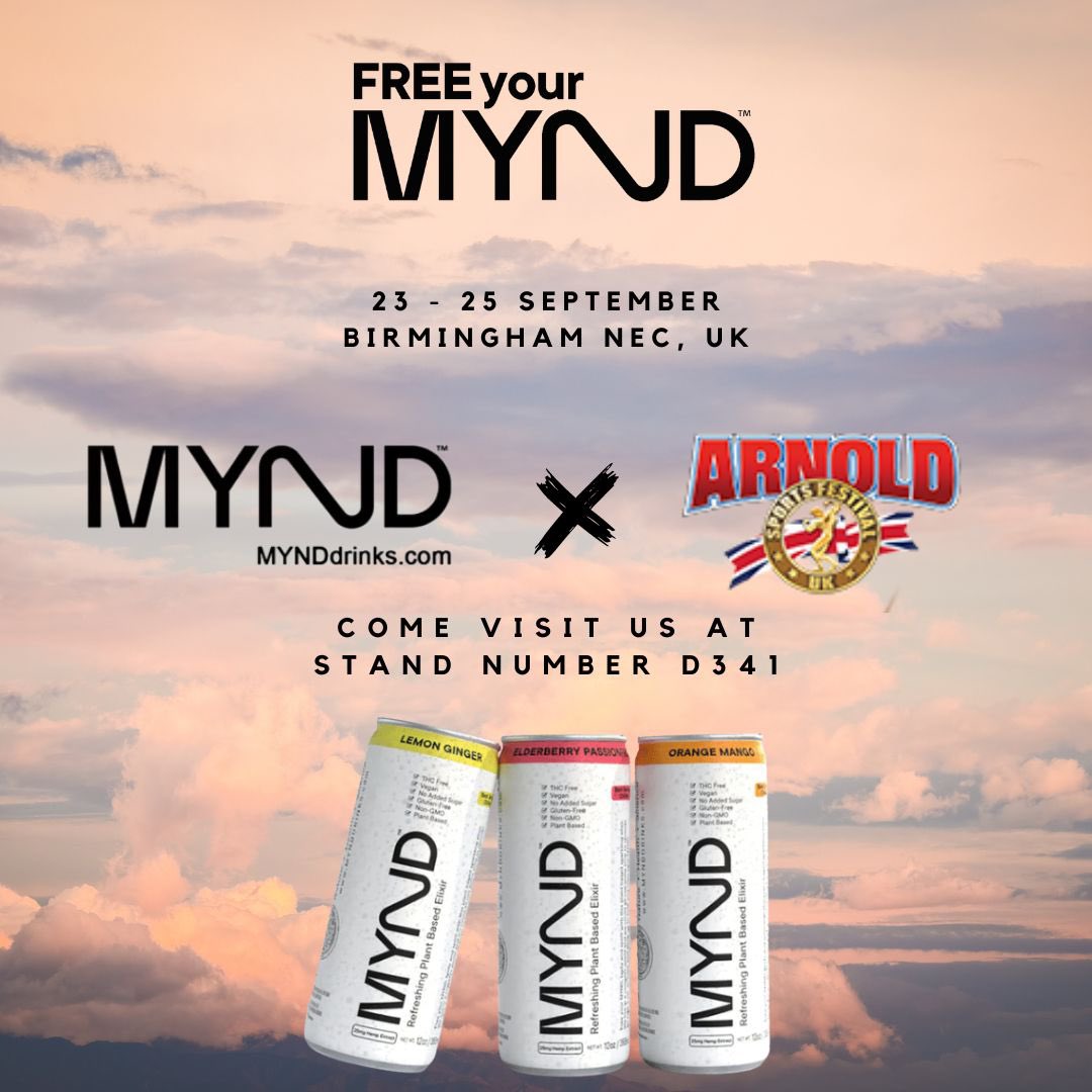 MYND Drinks (@mynddrinks) on Twitter photo We can’t wait to attend the <a href="/arnoldsportsuk/">Arnold Sports Festival UK</a> festival this weekend and showcase MYND Drinks, come say hello 👋 🧡 We can’t wait to attend the <a href="/arnoldsportsuk/">Arnold Sports Festival UK</a> festival this weekend and showcase MYND Drinks, come say hello 👋 🧡