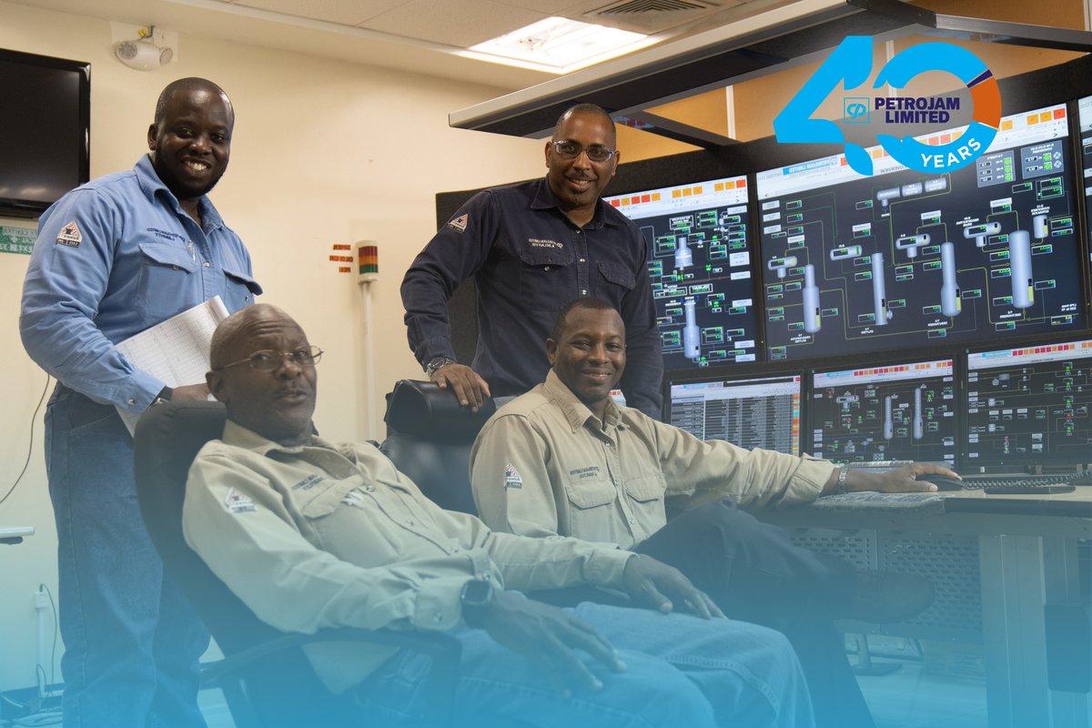 Petrojamjm's tweet photo. For forty years we have fulfilled our mission, “To efficiently refine and supply fuels at internationally competitive prices, creating value for our stakeholders.”
#Petrojam #Petrojam40 #Celebrating40 https://t.co/550tpkzj9D