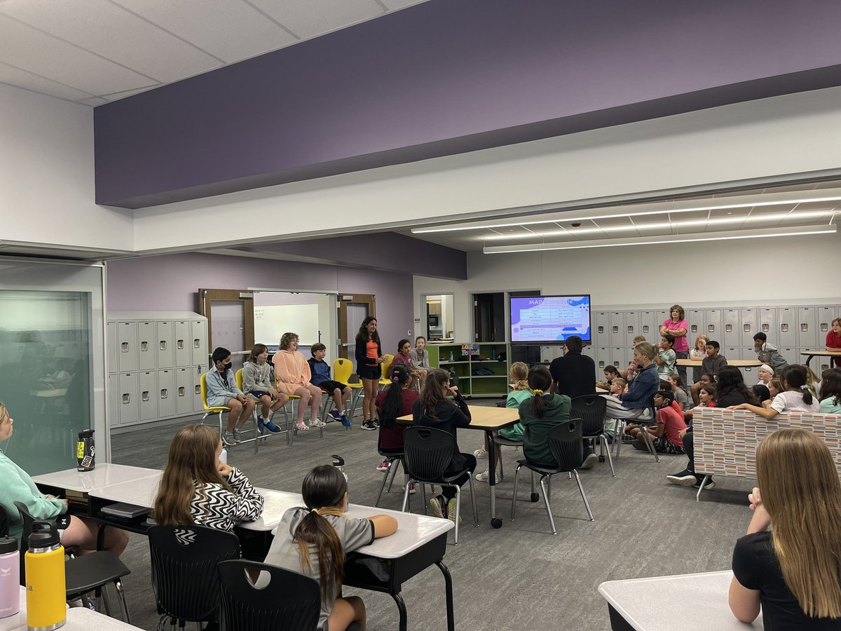Congratulations to Shrey🥇,Sophia🥈, and Gabi🥉on their top 3 finish out of the 115 students on our team! The team pod in our new building was the perfect space to host the final round. @EHGreeneSchool