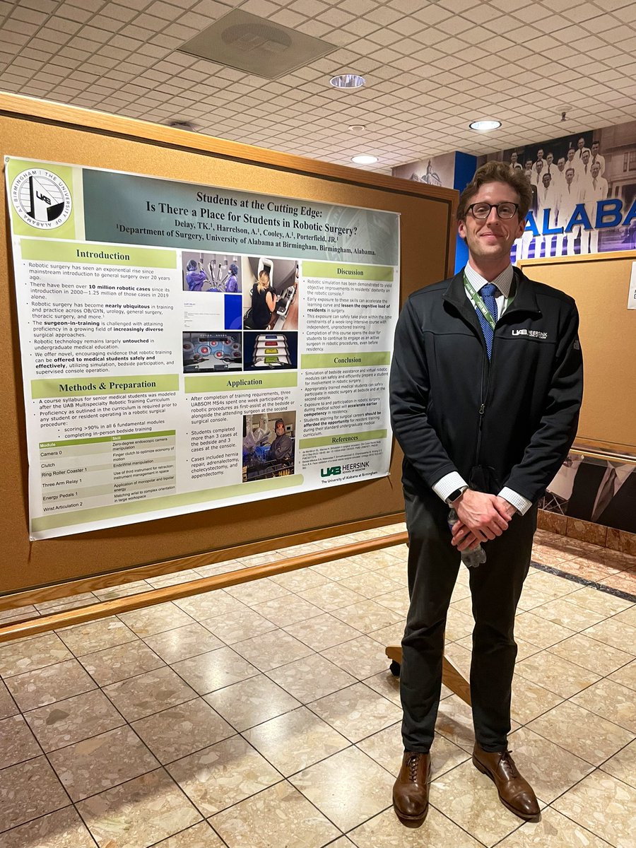 A tale of two lightings

Had a blast presenting at UAB’s ENRICH week, highlighting work in curriculum development. Got to talk about passion projects in robotic surgical training and medical device R&amp;D.

Grateful to have <a href="/cooleyabigailm/">Abigail Cooley</a> helping me hold down the fort as always