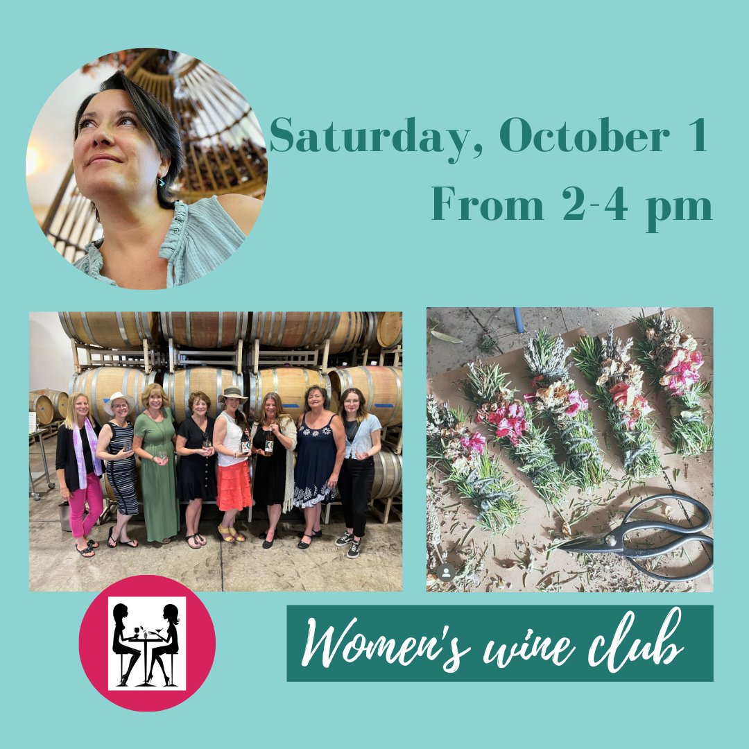 Ladies please join us on October 1 - networking, wine &amp; floral arrangements - oh my! Registration
winecluboctober.gr8.com
#pdxarea #womeninbusiness #networking
