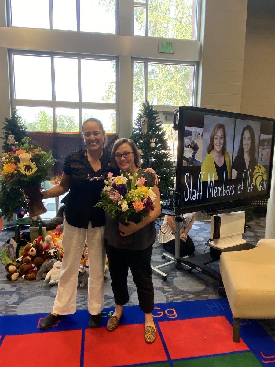 McAllister_ES's tweet photo. McAllister Elementary School is proud to name Mrs. Michelle Derr and Mrs. Jovana Schumacher as our 2022-2023 Staff Members of the Year. Congratulations, Mrs. Derr & Mrs. Schumacher! Thank you for all you do for our Wildcats & our school! We love you! #mesisourhappyplace #SMOTY https://t.co/noaa4I0YzG