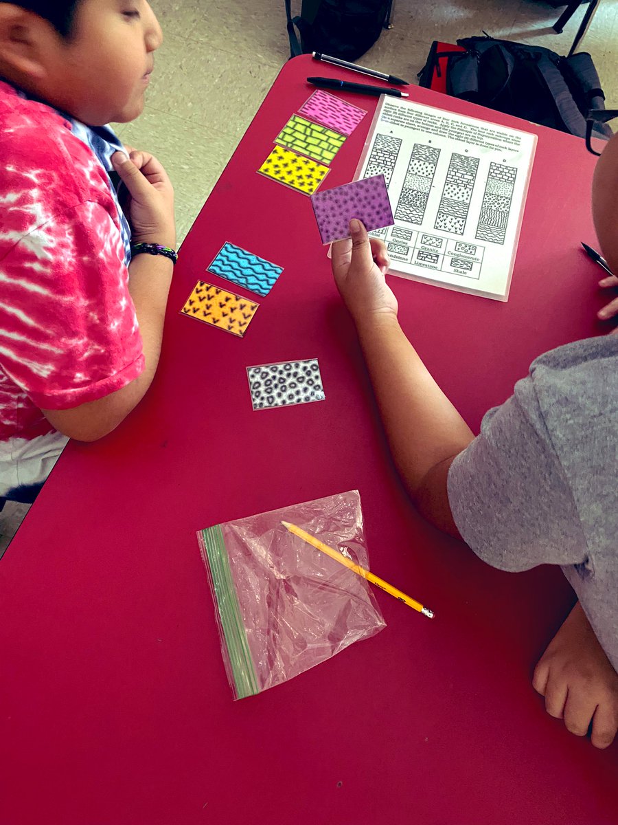 kaseybwood's tweet photo. Relative dating, strata, geological profiles….studying rocks sure does ROCK!!! 🤘🏼🤓  #LittleGeologists #TheBatteryWithMrsWood #LiveIn35
#ForTheA @AlbertvilleAIS https://t.co/3EzTEcnLJl