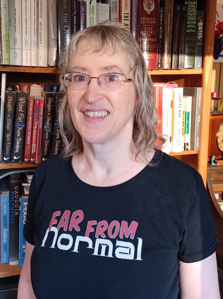 KarenEisenbrey's tweet photo. The shirt says it all:
#FarFromNormal @atticusmcl @NotAPipePub
(If you need this one, too, get it here: https://t.co/CCEuHRlMK7) https://t.co/ETQEA1iP9w