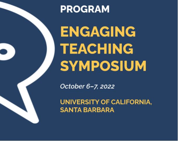I will be presenting at the Engaging Teaching Symposium at UCSB on Oct. 7 about implementing flipped instruction in classes from 30 to 300. Check it out and look out for a future thread with some of my best tips!