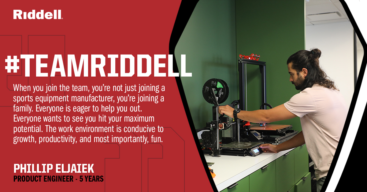 RiddellSports's tweet photo. 🚨 Employee Spotlight 🚨

Behind each of our products is collaboration and teamwork from our employees so we can keep football going year-round.

Hear from one of our engineers who has a key role in creating and designing our products. #TeamRiddell https://t.co/c1u7q20kXL