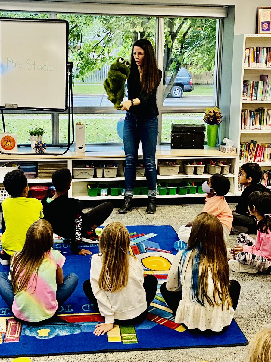 When puppets help teach library orientation and book-care etiquette, everyone’s engaged!