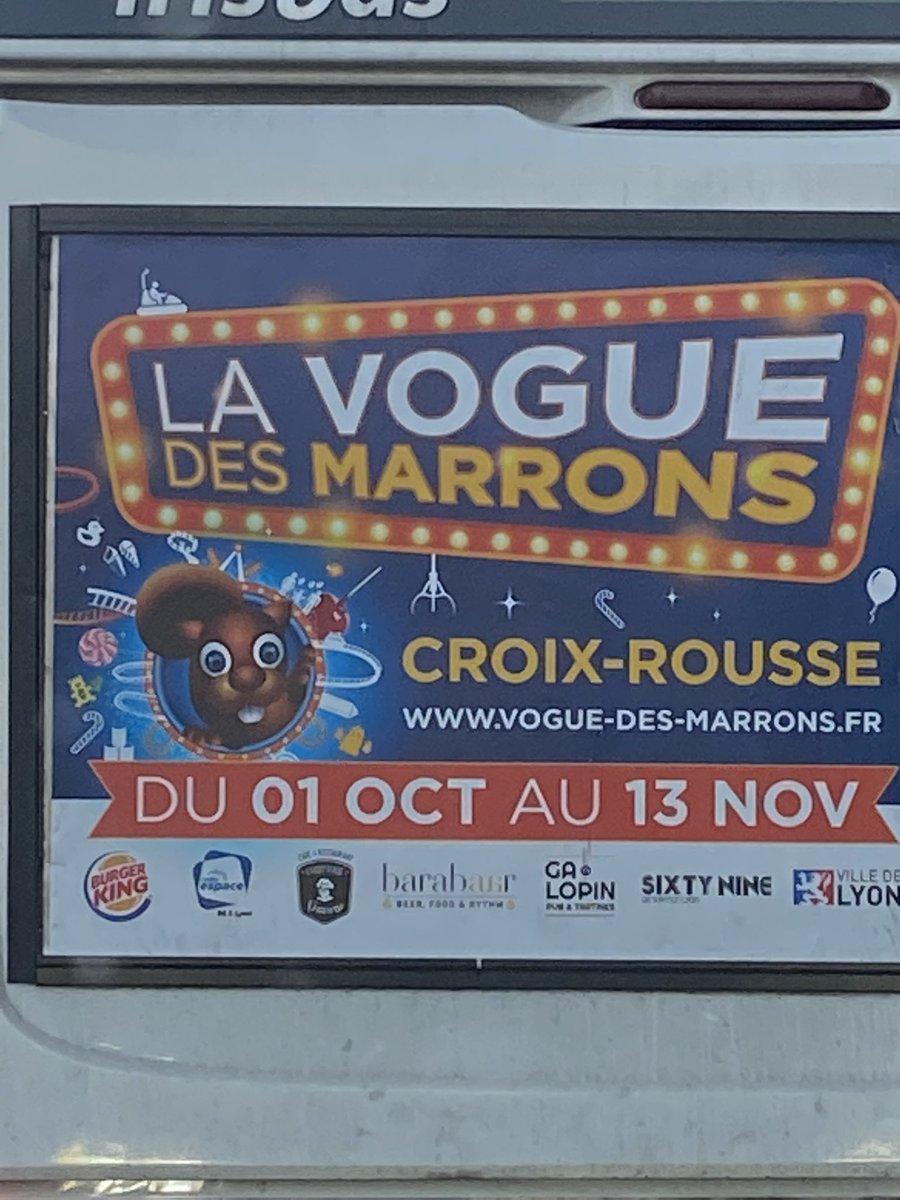 Brigittehonegg's tweet photo. @Gregorydoucet Gabegie d’électricité, de mal bouffe, de saletés et de produits chinois. Revisitez donc la foire du trône à La Croix rousse. 6 semaines d’horreur https://t.co/9ahYBnXWnc