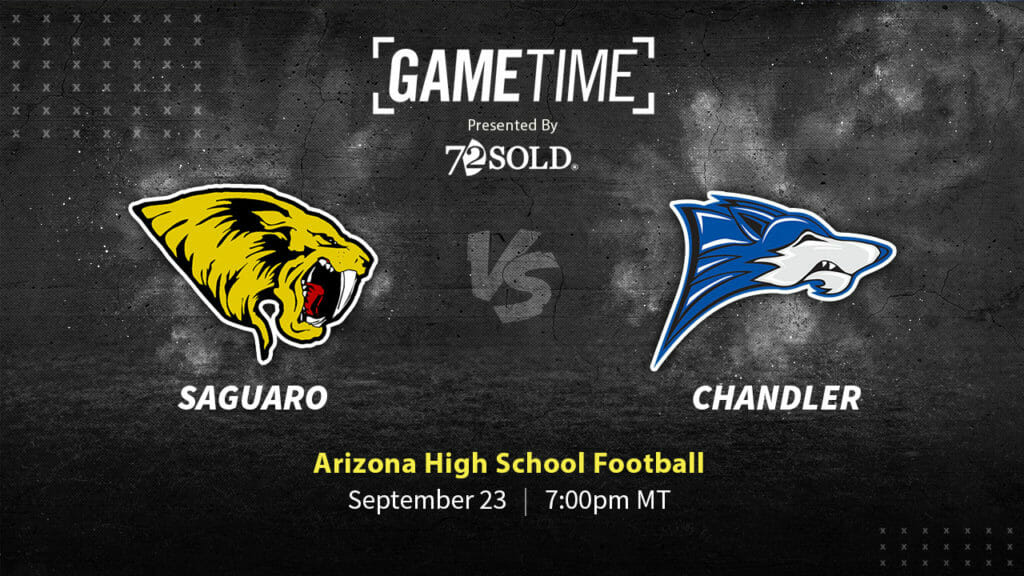 Yur_View's tweet photo. Two of the top teams in the state collide Friday night on #GameTimeAZ and you don't want to miss this @saguarofootball vs @CHSWolvesAZ matchup.

Tune in to watch it LIVE

📺 YurView AZ (Cox ch 4 in Phx. | ch 7 in Tuc.)

💻 Live Stream (buy/rent/subscribe): https://t.co/mMPmXLyNxw https://t.co/HnuYWkmo7f