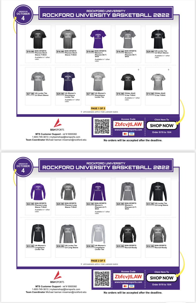 🚨Our team store is officially open! 🚨

protect-us.mimecast.com/s/KJMUCgJKAJtg…

Get your gear now, our store closes October 4th. If you have any questions feel free to DM us.