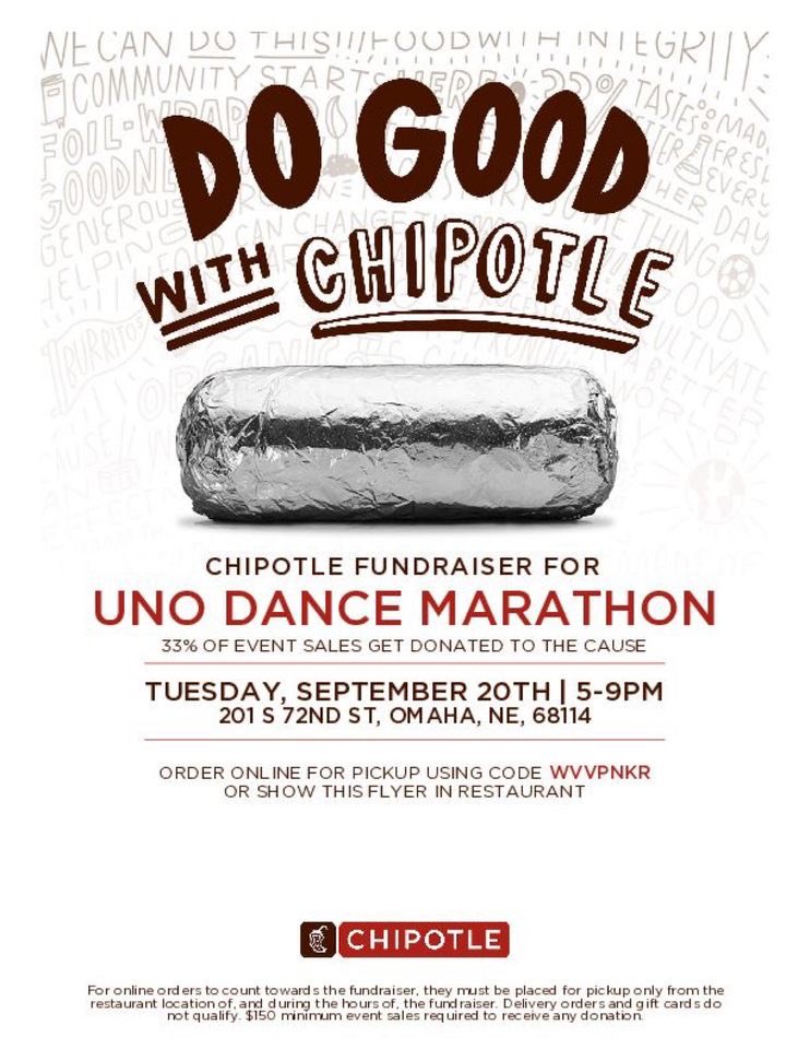 join us tonight at chipotle for some yummy food and help support the kids!!!