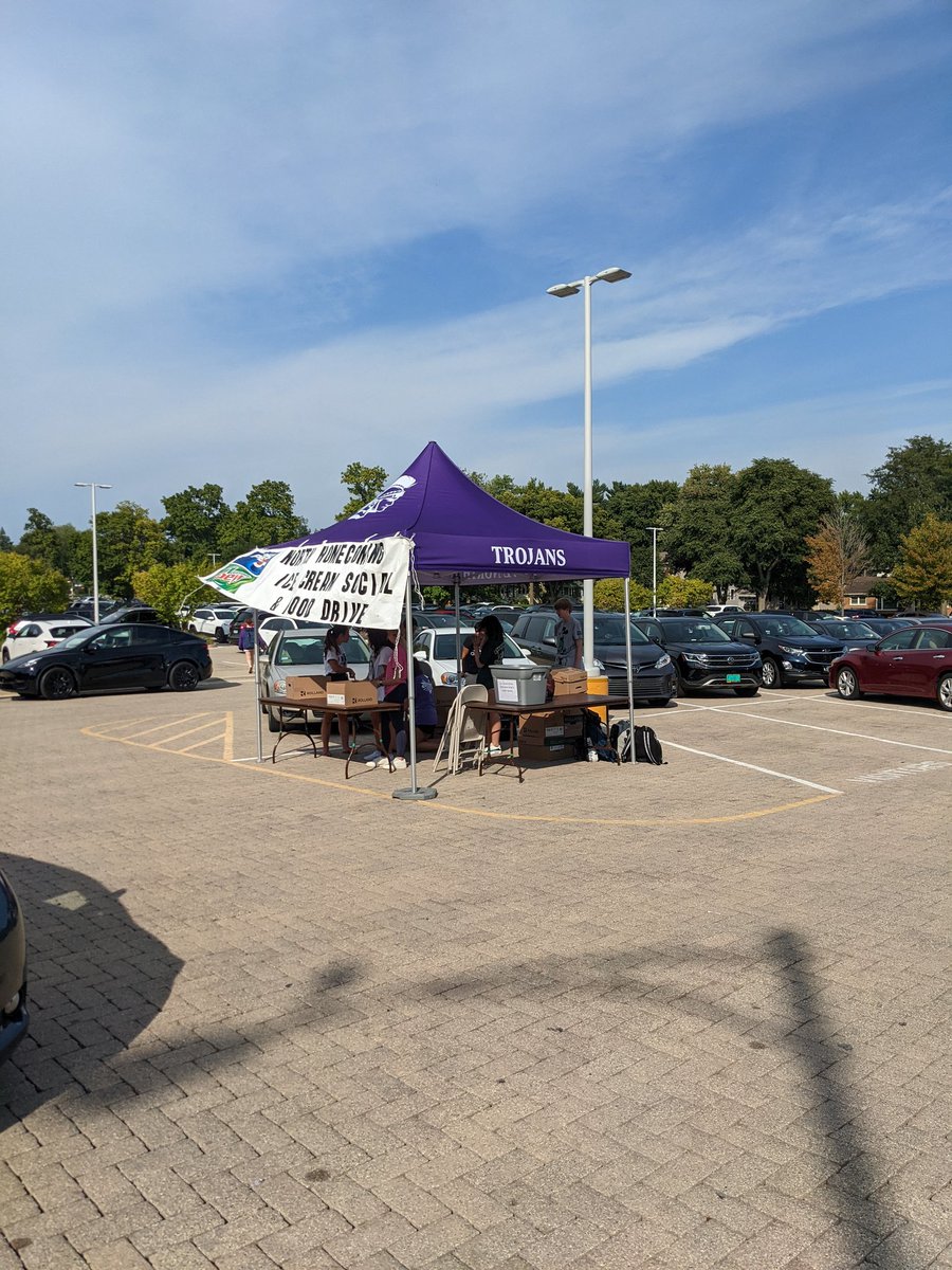 Ice Cream Social Event happening right NOW!!! Come to Downers Grove North high School main parking lot! Donate a pantry item and receive a ticket to exchange at Everydays of Sundae in downtown Downers Grove for free ice cream!! <a href="/mwostratzky1/">Melissa Wostratzky</a> <a href="/DGNStuCo/">DGN Student Council</a> <a href="/WeAreDGN/">WeAreDGN</a> <a href="/DownersNorth/">DGN</a>