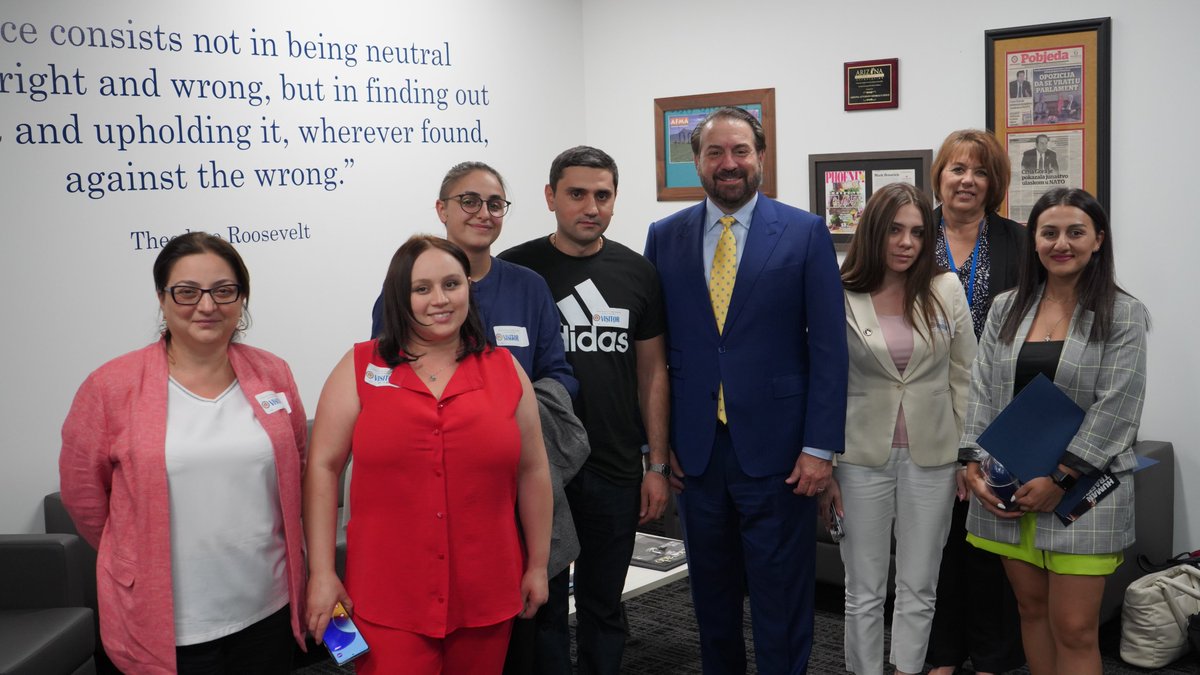 I enjoyed meeting with the delegation from Armenia to discuss all we’re doing to combat human trafficking. We must all stand together to stop this horrific crime.
