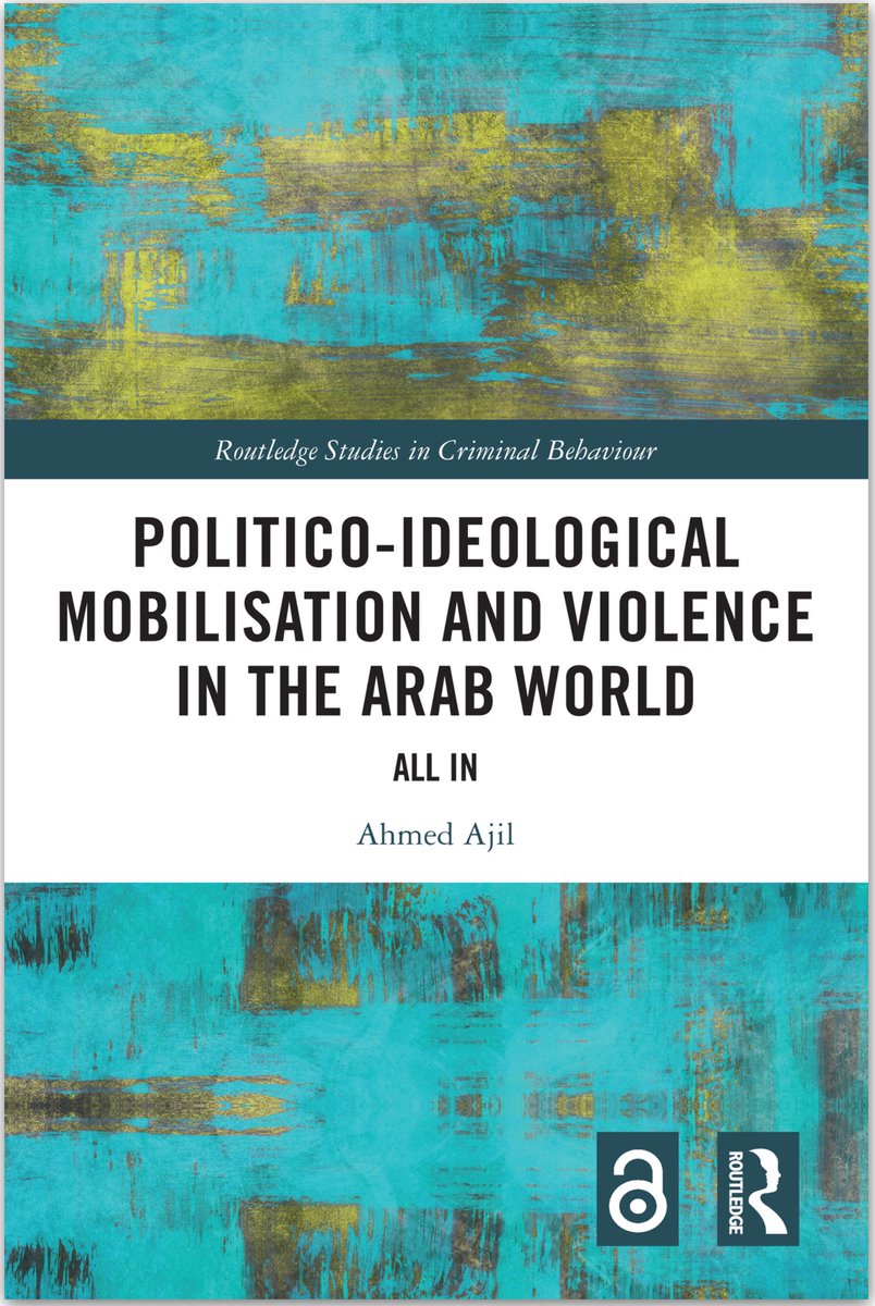 Politico-ideological Mobilisation and Violence in the Arab World: All in.
routledge.com/Politico-ideol…

Check it out.

<a href="/FDCA_UNIL/">FDCA UNIL (inactif)</a> <a href="/snsf_ch/">Swiss National Science Foundation</a> 
@LydCrimEd <a href="/Medha_malaviya/">Medha Malaviya</a> <a href="/routledgebooks/">Routledge Books</a> @Routledge_Socio 
#criminology #terrorism #political #violence #mobilisation #arab #world #grievances