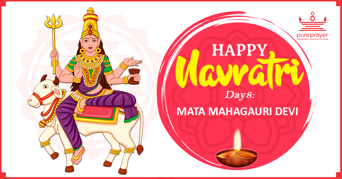 pureprayer_nrrs's tweet photo. #HappyNavaratri
Day: 8 - Mata Mahagauri Devi
On the Ashtami tithi or the eighth day of Navaratri Mata Mahagauri Devi is worshipped. She rides on a bull holding a trident and a damaru. #pureprayer #mahagauri #navaratri #navaratri2021 #matamahagauridevi #mahagauridevi https://t.co/qSqpNSfyPQ