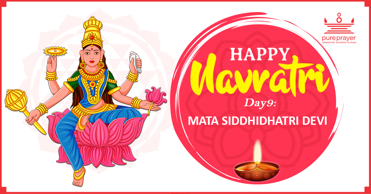 pureprayer_nrrs's tweet photo. #HappyNavaratri
Day: 9 - Mata Siddhidhatri Devi
The last day of Navaratri is called Mahanavami. Goddess Siddhidhatri is worshipped on this day.
#pureprayer #siddhidhatri #navaratri #navaratri2021 #matasiddhidhatridevi #siddhidhatridevi #matasiddhidhatri #matasiddhidhatrimata https://t.co/snsAwsOygF