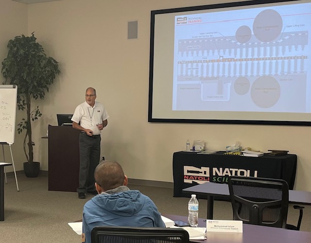 NatoliEng's tweet photo. Natoli Scientific hosted another successful training course on the Tablet Development Process. It was great to see students in the classroom and getting hands-on experience in the lab. Find upcoming training dates at https://t.co/U7AgFOGeKC
#TabletFormulations #SolidDose https://t.co/BqhhCUxGIe