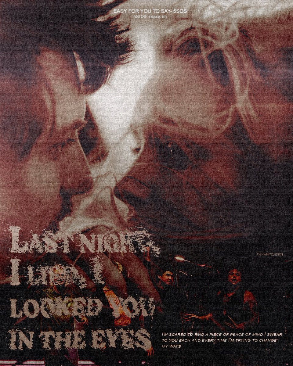 HillaryCheco's tweet photo. ''This nostalgia en my 𝑩𝑶𝑵𝑬𝑺, why can't I forget it? easy for you to say.'' 👁️🧠 @5SOS
.
#5SOS5 #5SOSONO #5sosfanart #5sosart https://t.co/TTbNXTRIuO