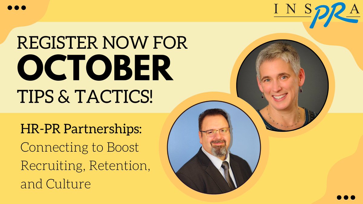 INSPRABoard's tweet photo. Make sure to attend the October Tips &amp; Tactics brought to you by INSPRA in partnership with IASPA! This session will begin at 9AM on Fri, Oct 7, at the Northern Illinois University Naperville Campus, 1120 E Diehl Rd, Naperville, IL 60563.

Register now! https://t.co/opFDJmyuly https://t.co/gf1v27z2gO