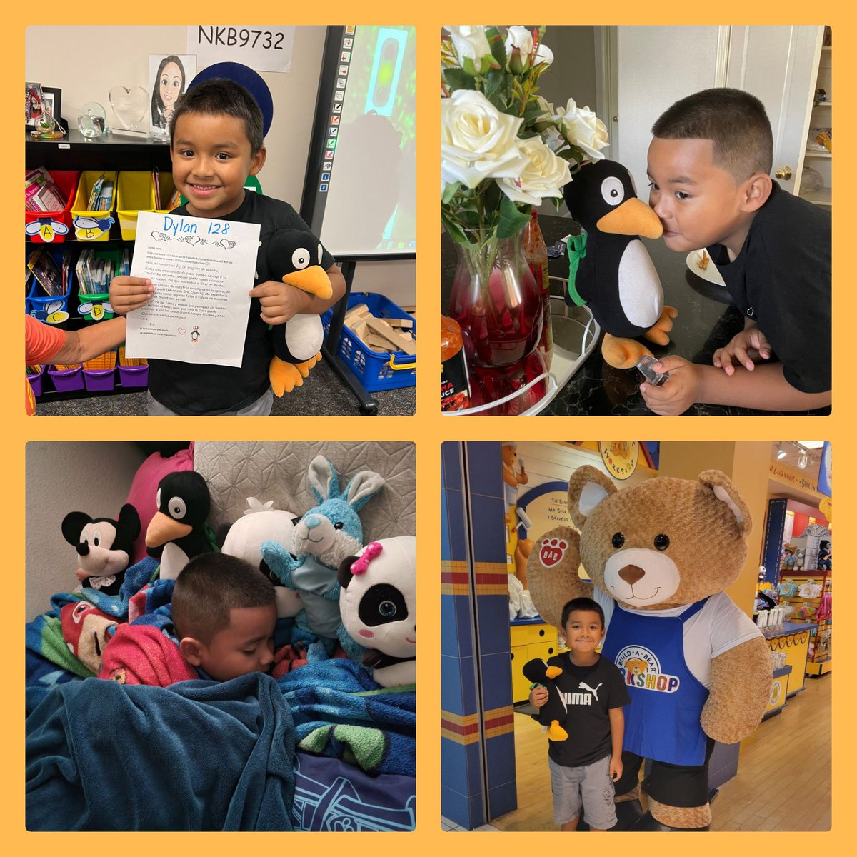 Jiji's🐧K Adventures continue @BlackshearKISD! My top 2 🧩 winners from last week took Jiji🐧home. Here are some of 🐧's adventures with them. Stay tuned for future Winners & Adventures!#KinderWithChurch #Seesawfamily @KleinISD @STMath @KleinISDMath