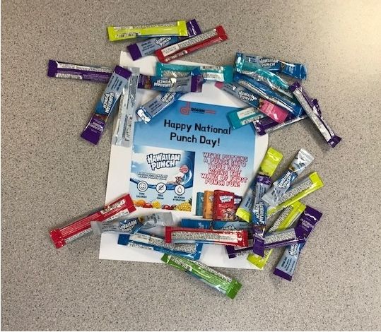 Dohrn_LLC's tweet photo. All terminals are riding the wave of fruit punch fun today to celebrate National Punch Day! 

What is your favorite flavor?! 

#dohrn #dohrntransfer #thebestinthemidwest #apunchinyourday #nationaldays #punchday https://t.co/v7yMtHO0UU