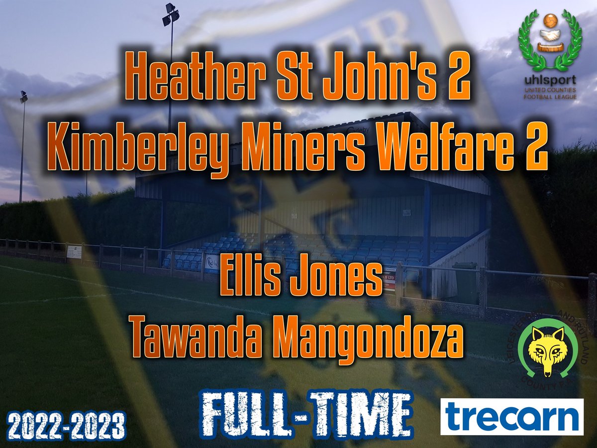 Full-time at St John's Park!!⚽️🔵
#UPTHESAINTS #HSJFC