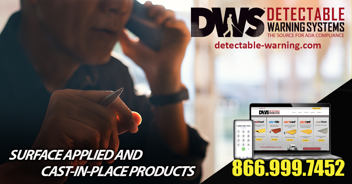 detectable_warn's tweet image. To find out about our #CastInPlace or #SurfaceApplied detectable warnings, you only need to visit our site or pick up the phone - contact us today: hubs.ly/Q01mBr9s0 #ADA #concrete #construction #asphalt