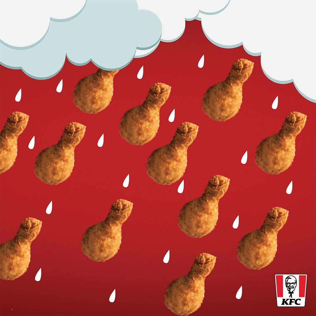 kfcjamaica's tweet photo. It's ⛈ days like this that your favourite KFC meal really hits the spot 😋 🍗
#KFC #RainyDay #KFCLunch #KFCDinner #KFCJamaica https://t.co/cuHUQkaTOt