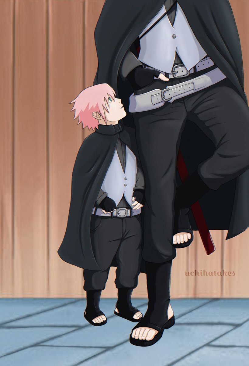 uchihatakes's tweet photo. did someone say pink haired uchiha? https://t.co/tn8xvH2y2T