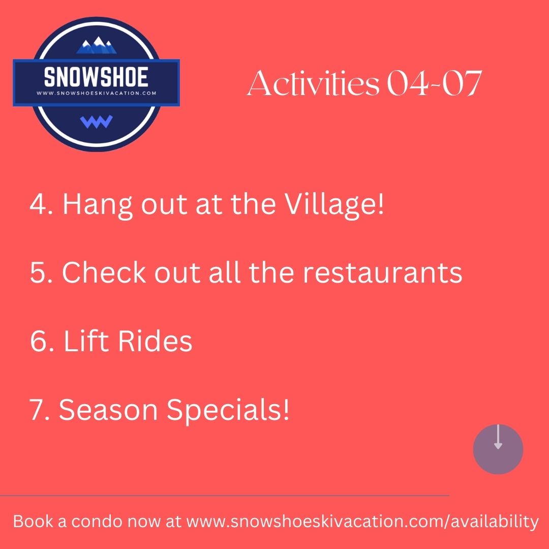 There are plenty of amazing things to do at Snowshoe Mountain, no matter when you go! Book a condo today at snowshoeskivacation.com/availability/ #snowshoewestvirginia #skiresort #vacationhome #lodge #winter #summer #fun #vacation