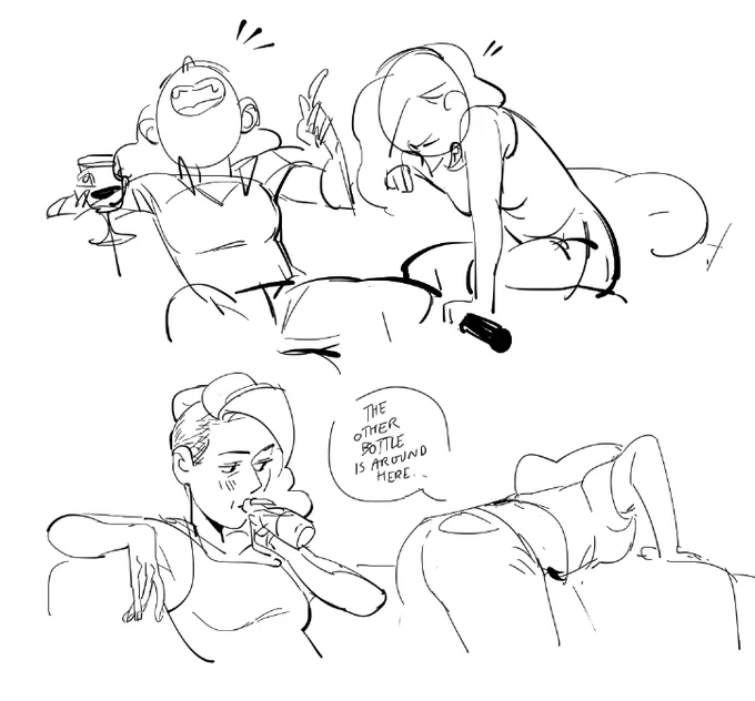spoilers for the last r&amp;m ep

i drew these uh 1-2 years ago and now they're spoilers lmaooooooooooooooooooooooooooo 