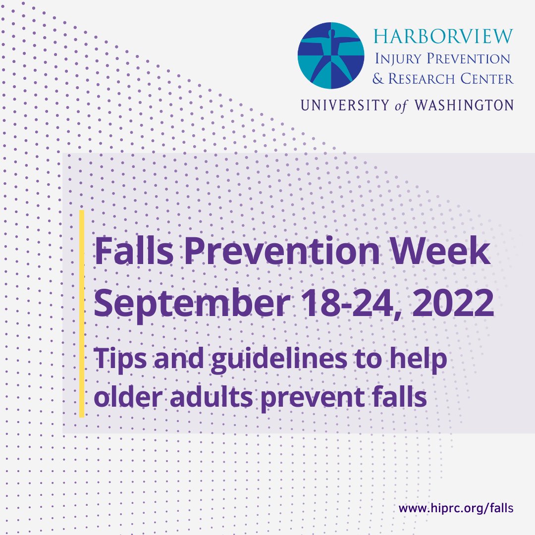 HIPRC's tweet image. Staying healthy and safe at home includes preventing falls. In honor of #FallPreventionWeek, we've included a few tips that may help prevent a loved one from falling.

hiprc.org/falls/