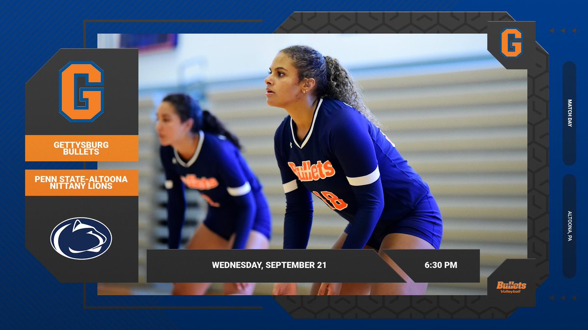 gburgbullets's tweet photo. Volleyball travels to Penn State Altoona today for a 6:30 PM matchup. πΆπ· #GoBullets #BulletsVB https://t.co/DzsAlOndLR