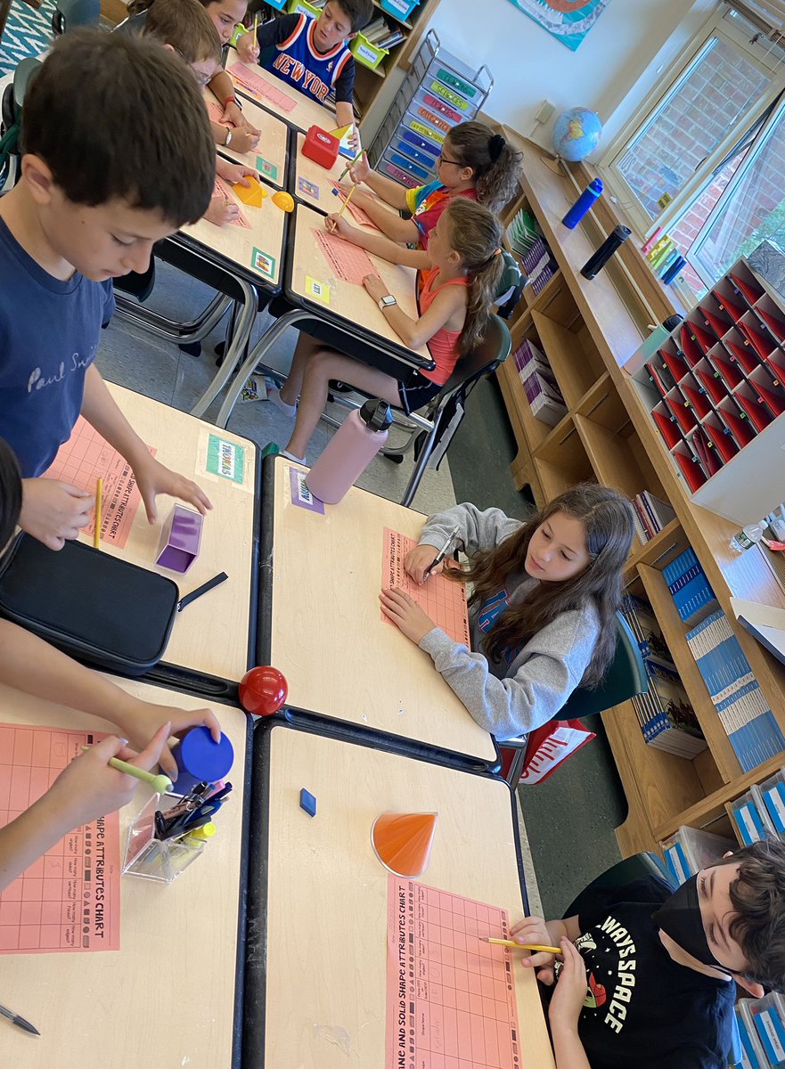 QRS_Marty's tweet photo. Today we analyzed geometric shapes and discussed their attributes. Up next, Volume! #qrspride https://t.co/w5ClZVyIfB