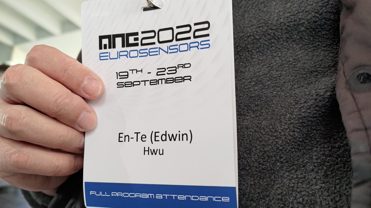 EdwinHwu's tweet image. Micro and Nano Engineering 2022 conference in Belgium. 😎😎😎 #mne2022